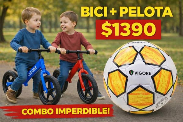 Bici chiva + Pelota 